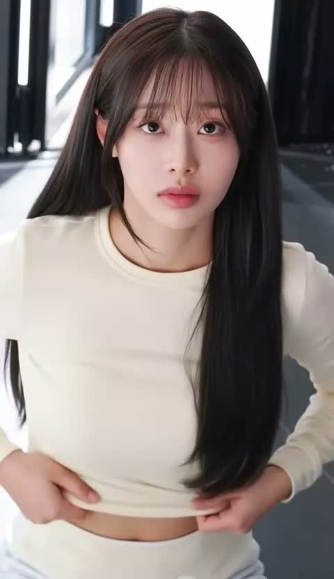 Chuu - shows tits