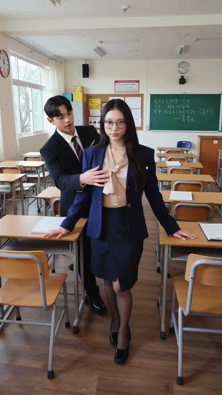 Haerin - shows tits