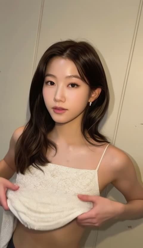 Kazuha - shows tits